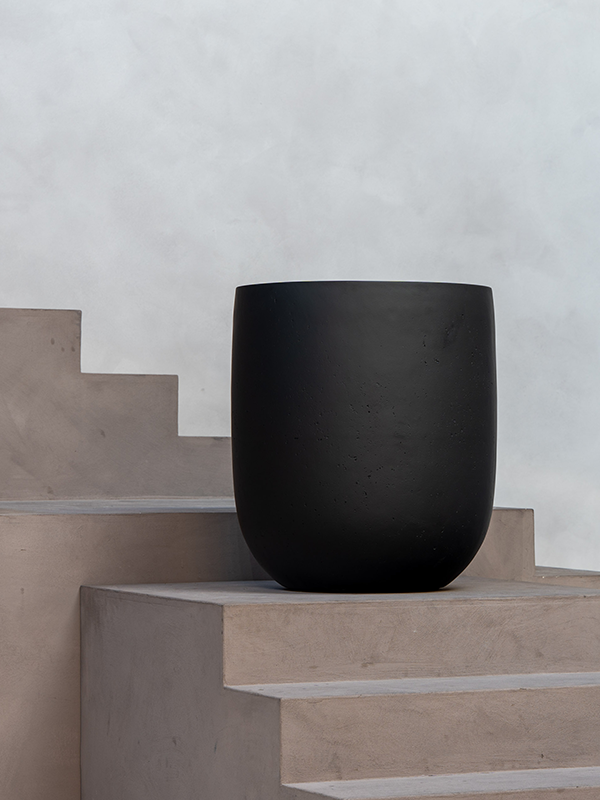 Pflanzgefäß - Concrete Tall New Egg Pot inkl. Pflanze